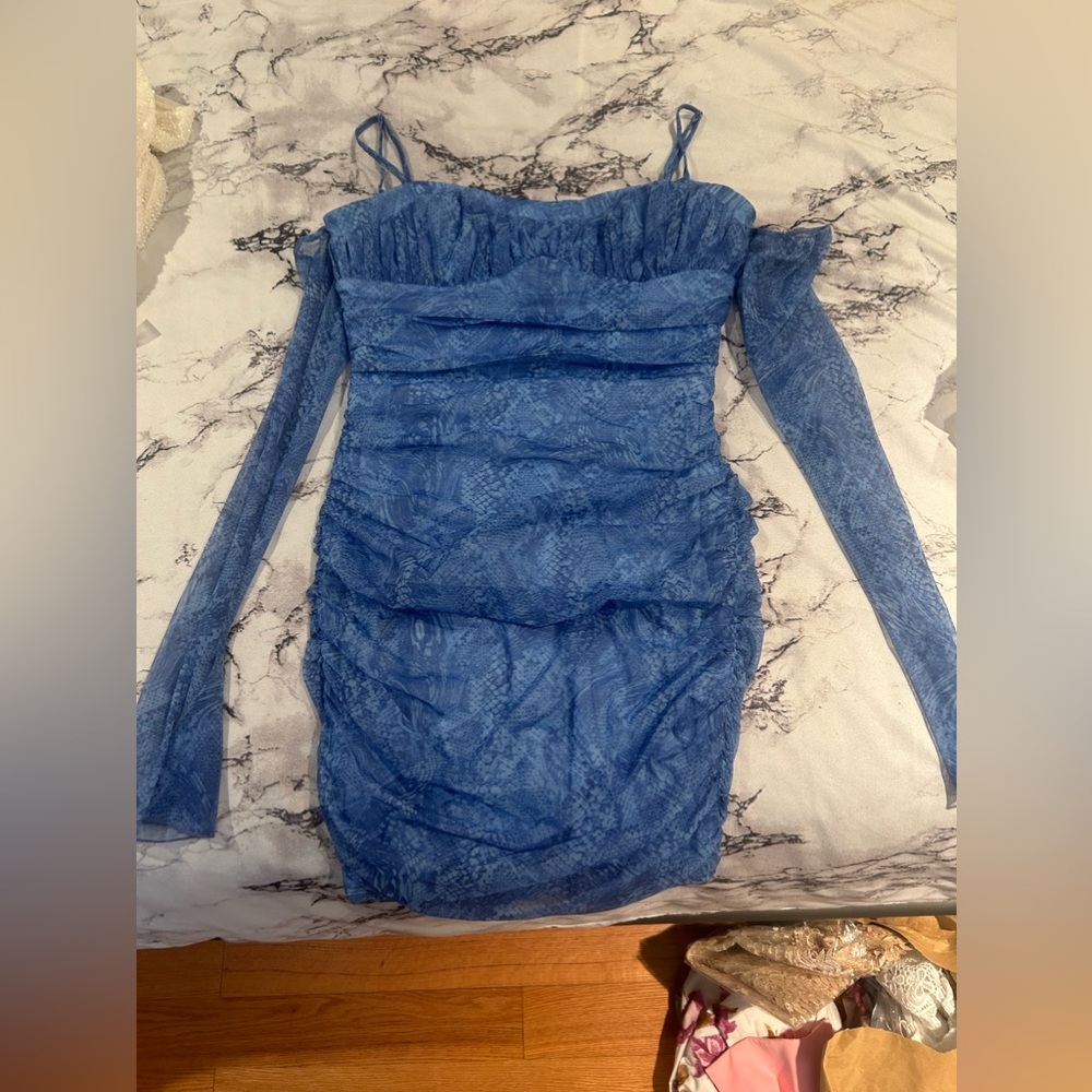 Blue short Oh Polly dress!